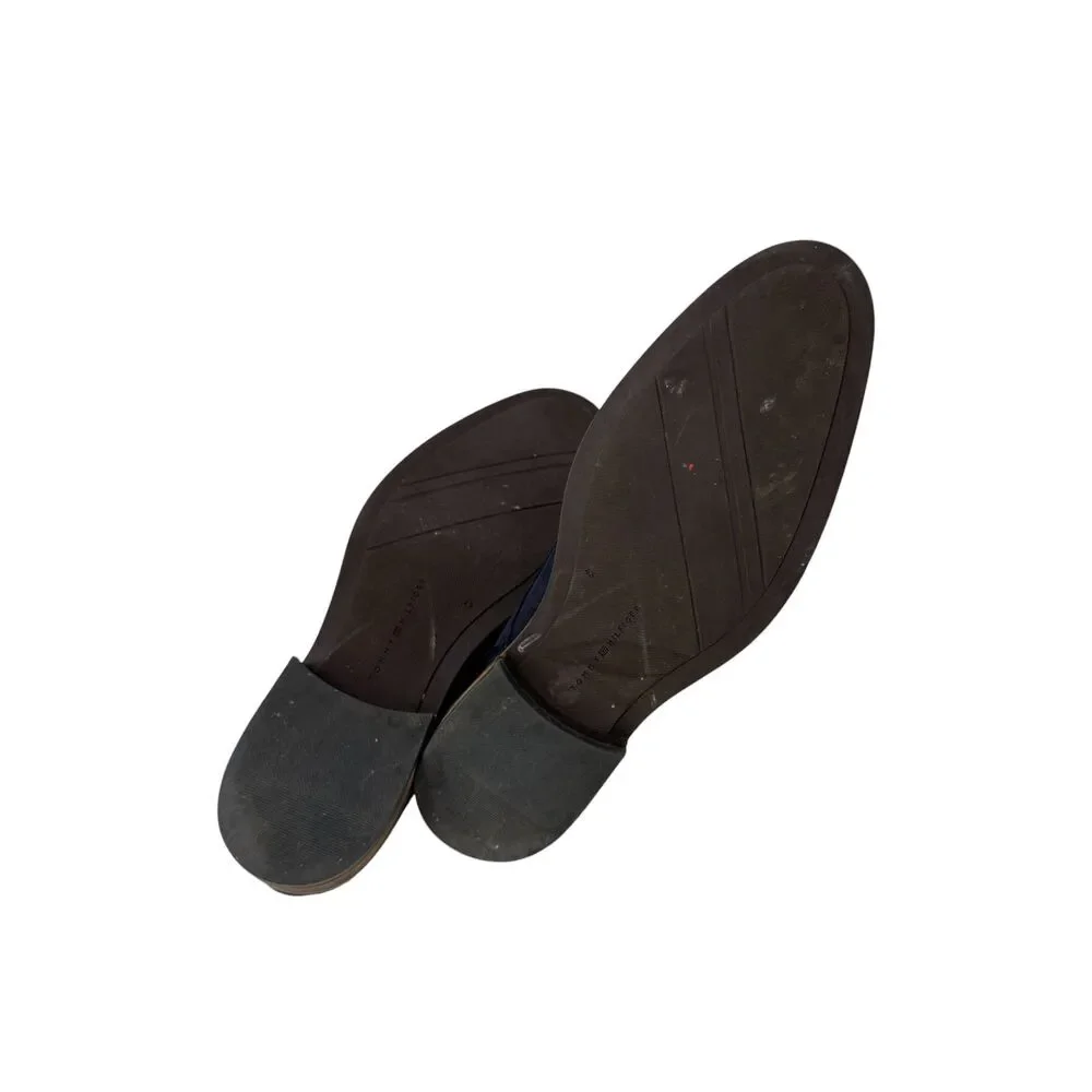 Tommy Hilfiger Mens booties Size 10 Chukka Boot Blue Suede